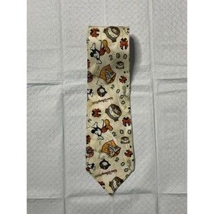 Mickey Mouse Necktie Millennium 2000 Walt Disney World 100% Silk Novelty Tie